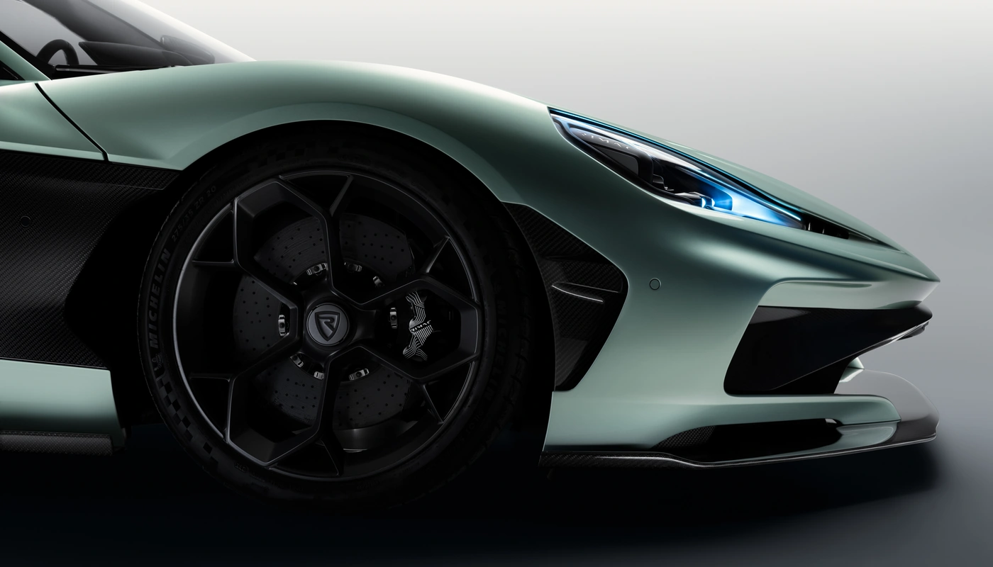 Rimac Nevera R - Exterior Lateral Derecha Exterior Detalle