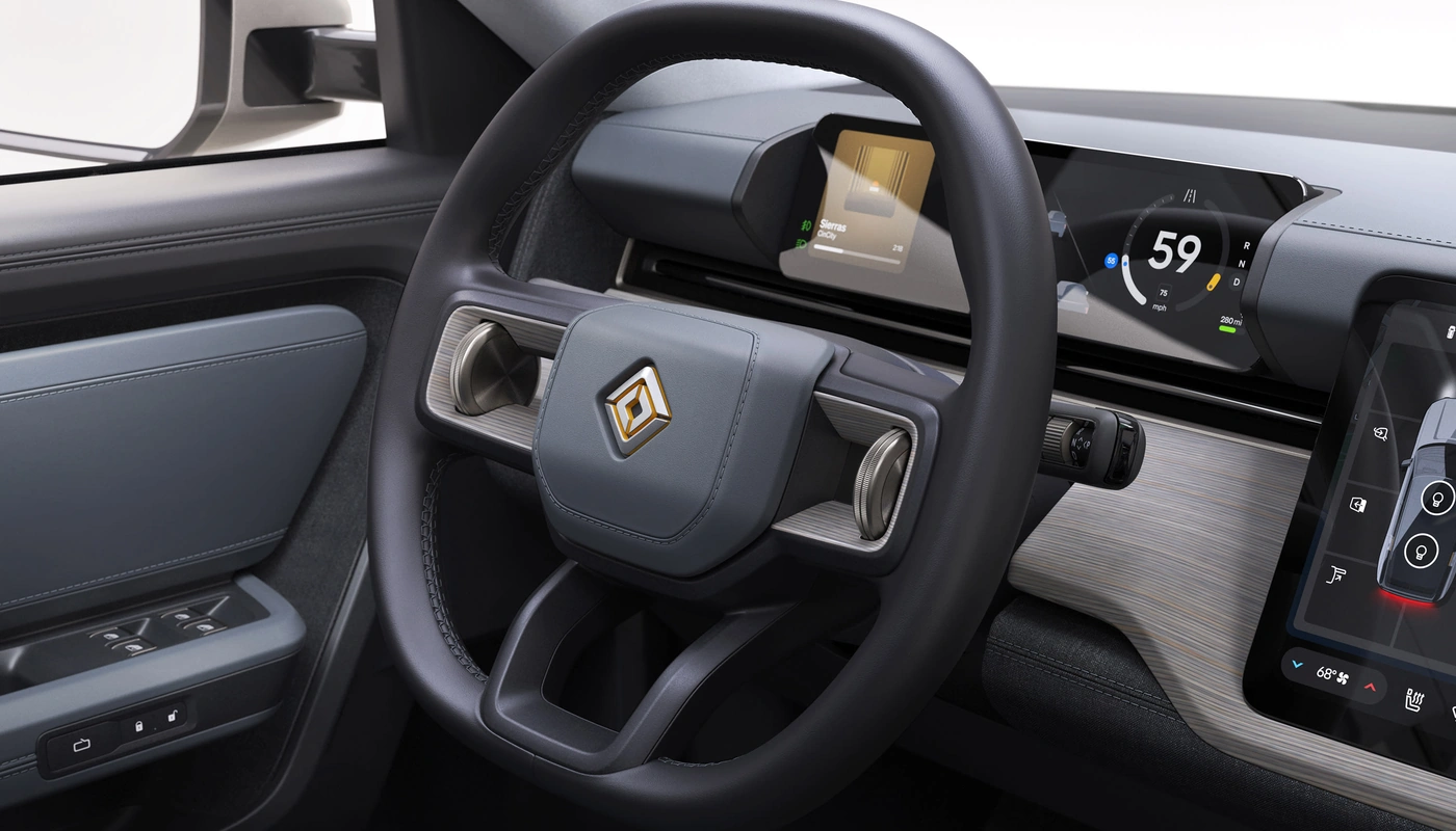 Rivian R2 - Interior Volante
