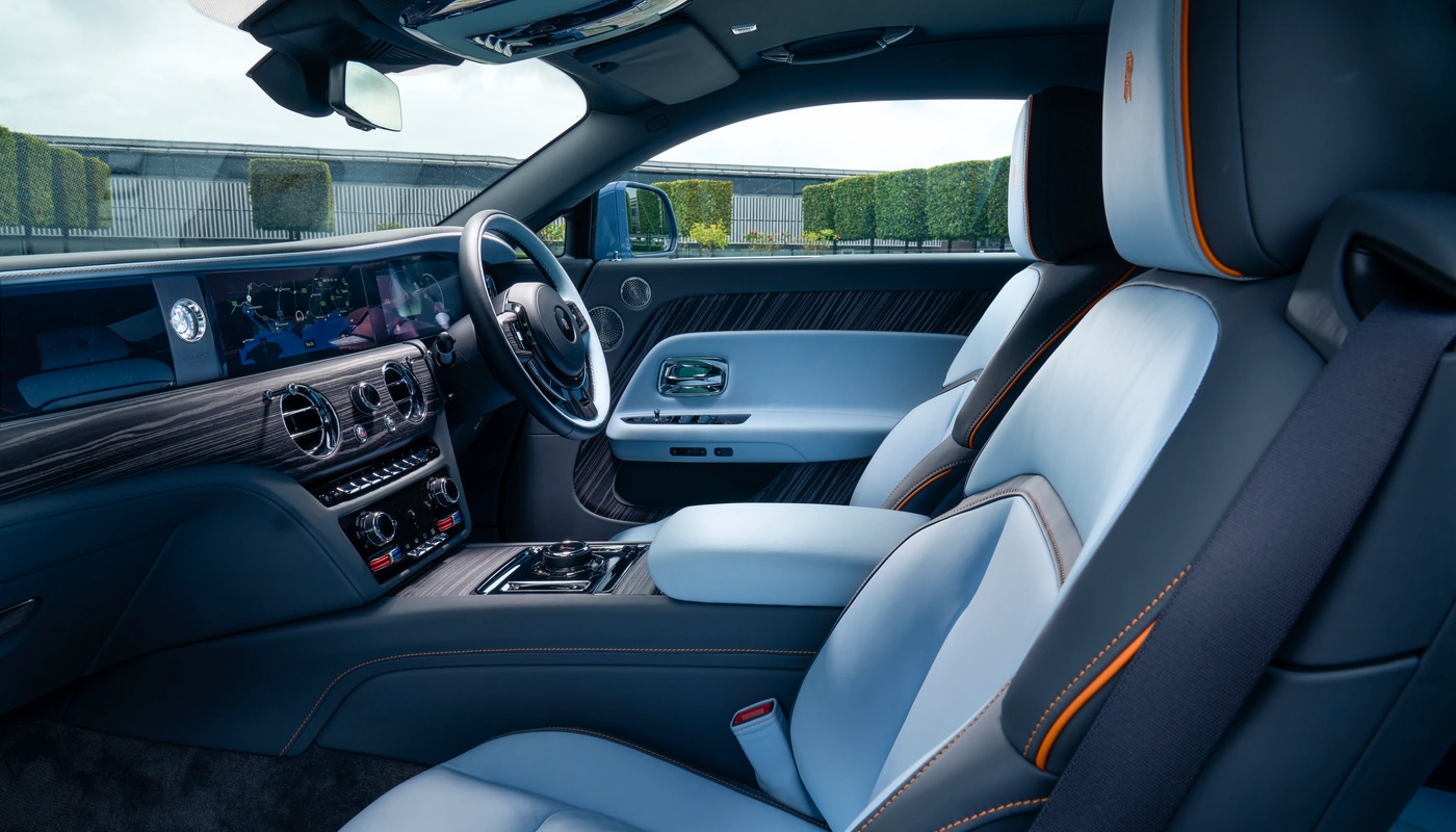 Rolls Royce Spectre - Interior Asientos Delanteros