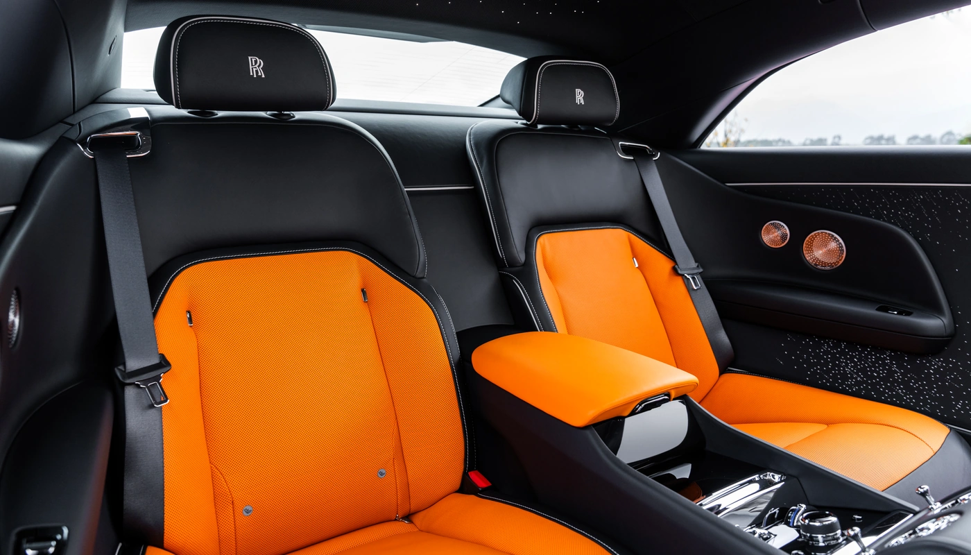 Rolls Royce Spectre - Interior Asientos Traseros
