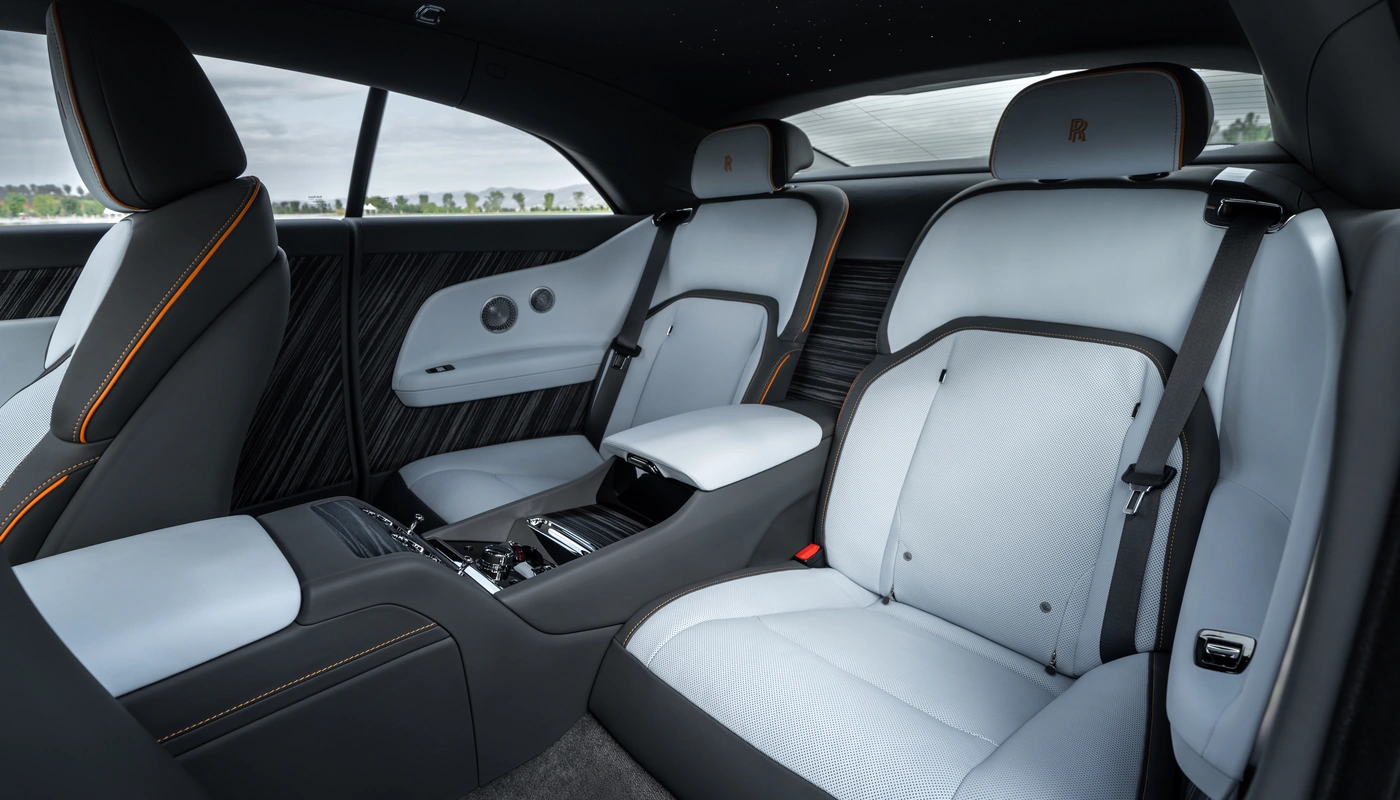 Rolls Royce Spectre - Interior Asientos Traseros
