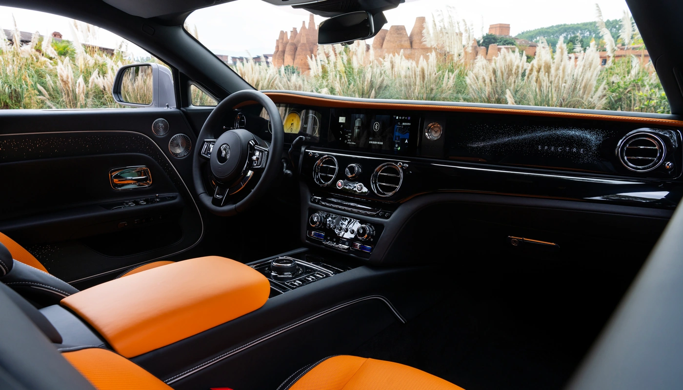 Rolls Royce Spectre - Interior Salpicadero Interior Pantalla Central Interior Volante
