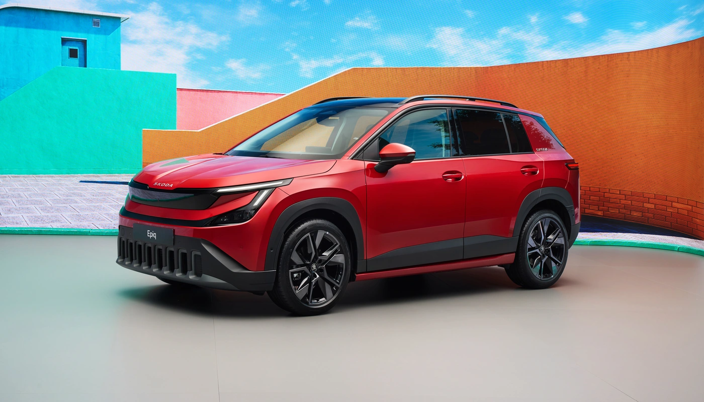 Skoda Epiq - Contexto Estudio Exterior Frontal Izquierda Exterior Lateral Izquierda