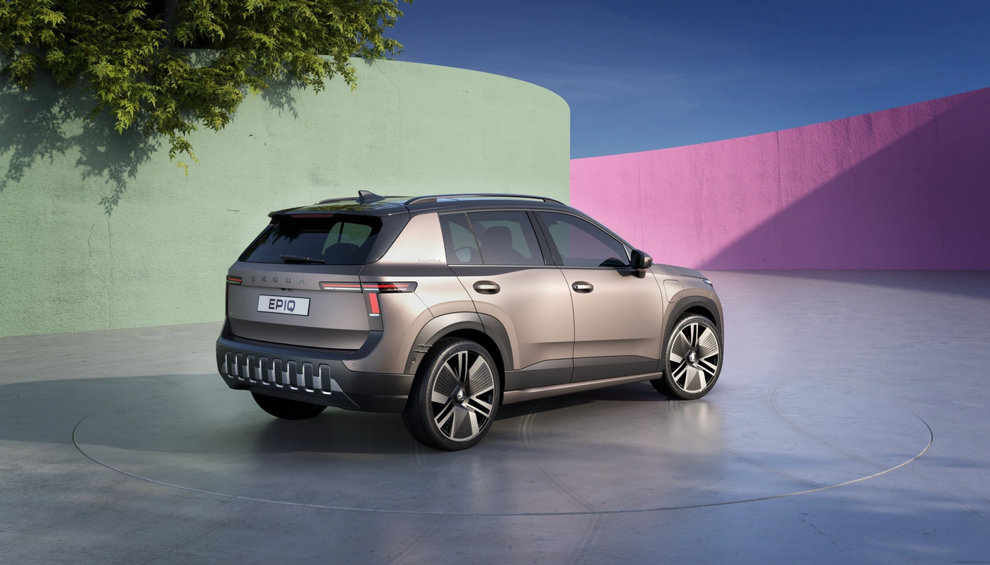 Skoda Epiq - Contexto Estudio Exterior Trasera Izquierda