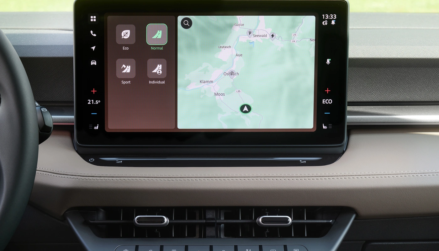 Skoda Epiq - Interior Pantalla Central