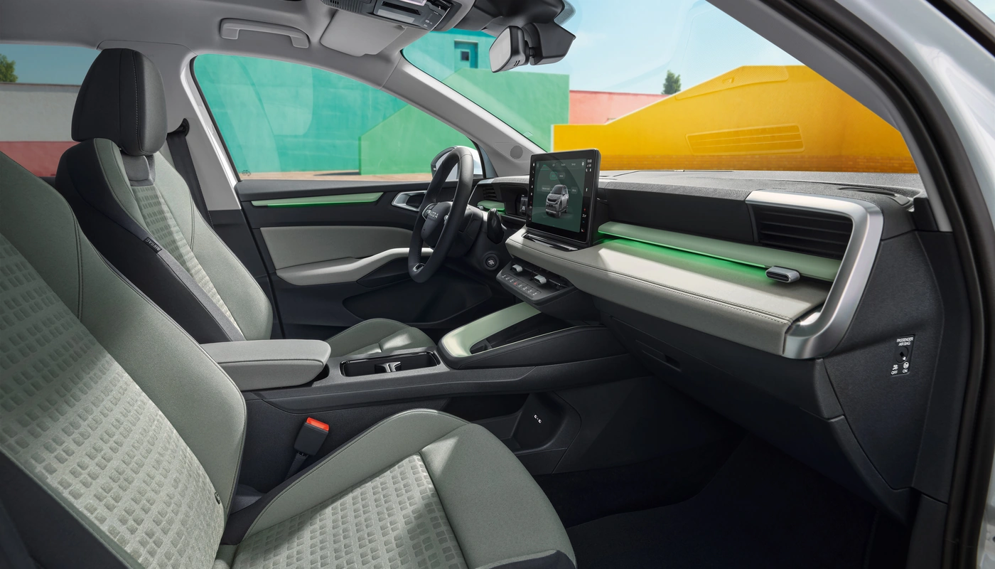 Skoda Epiq - Interior Pantalla Central Interior Detalle