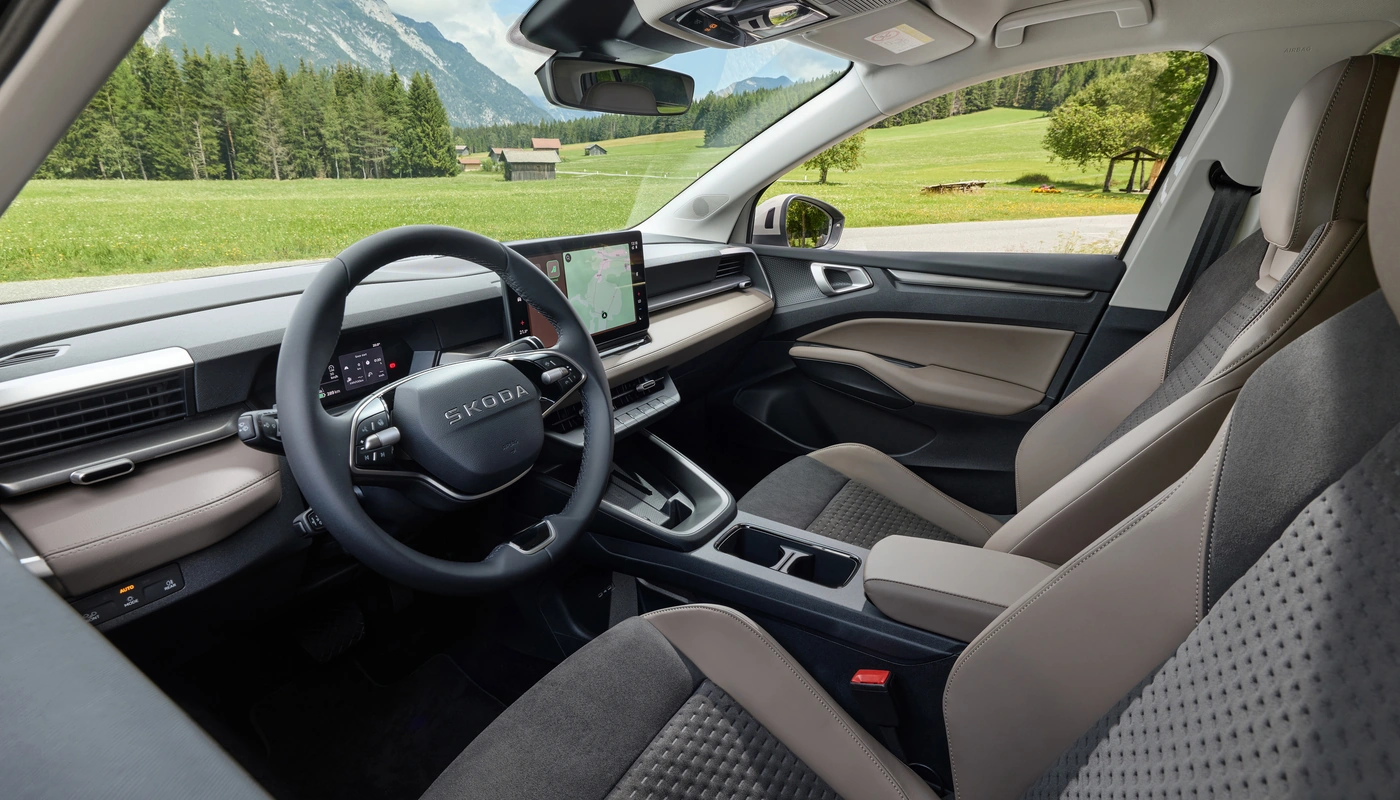 Skoda Epiq - Interior Salpicadero Interior Volante Interior Detalle