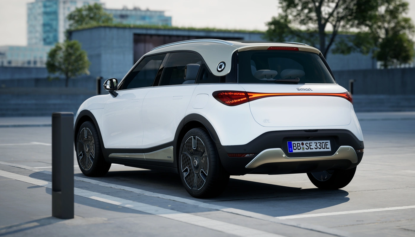 Smart 1 - Contexto Aparcado Exterior Trasera Derecha