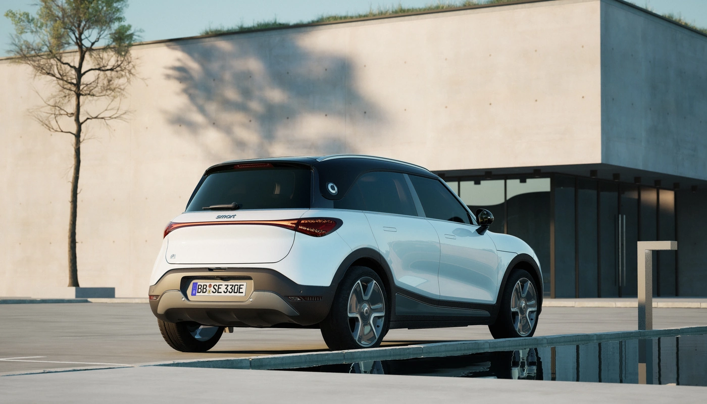 Smart 1 - Contexto Aparcado Exterior Trasera Izquierda