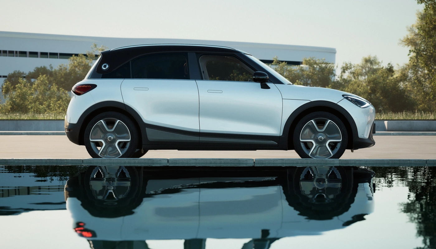 Smart 1 - Contexto Entorno Real Contexto Aparcado Exterior Lateral Derecha