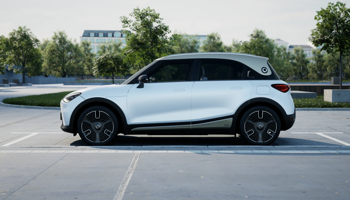 Smart 1 - Contexto Entorno Real Contexto Aparcado Exterior Lateral Izquierda