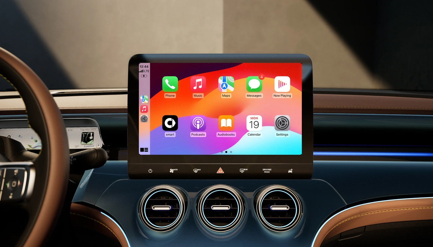 Smart 3 - Interior Pantalla Central