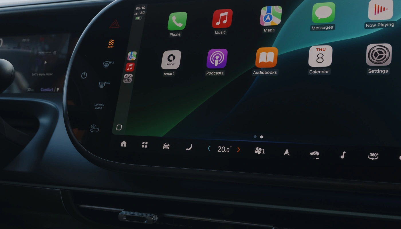 Smart 5 - Interior Pantalla Central