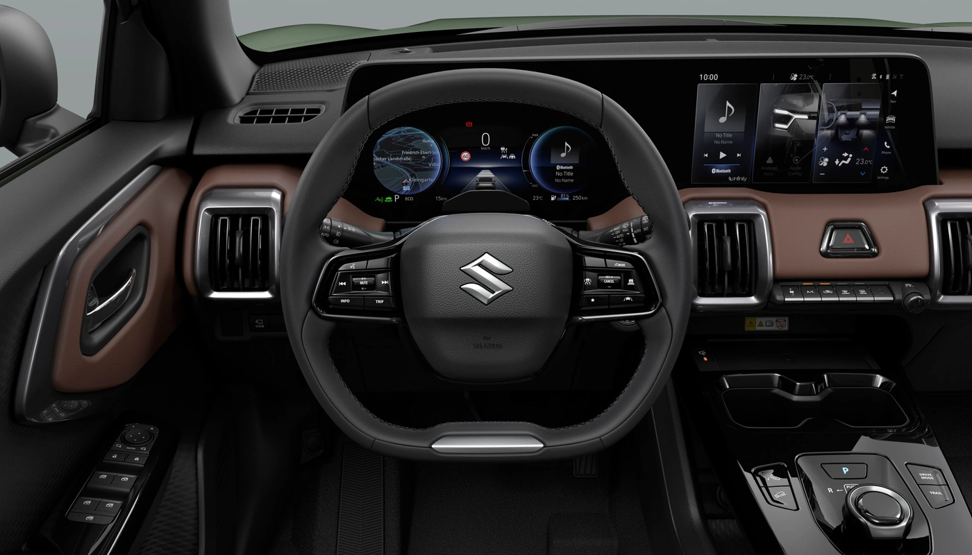 Suzuki E Vitara - Interior Salpicadero Interior Pantalla Central Interior Volante