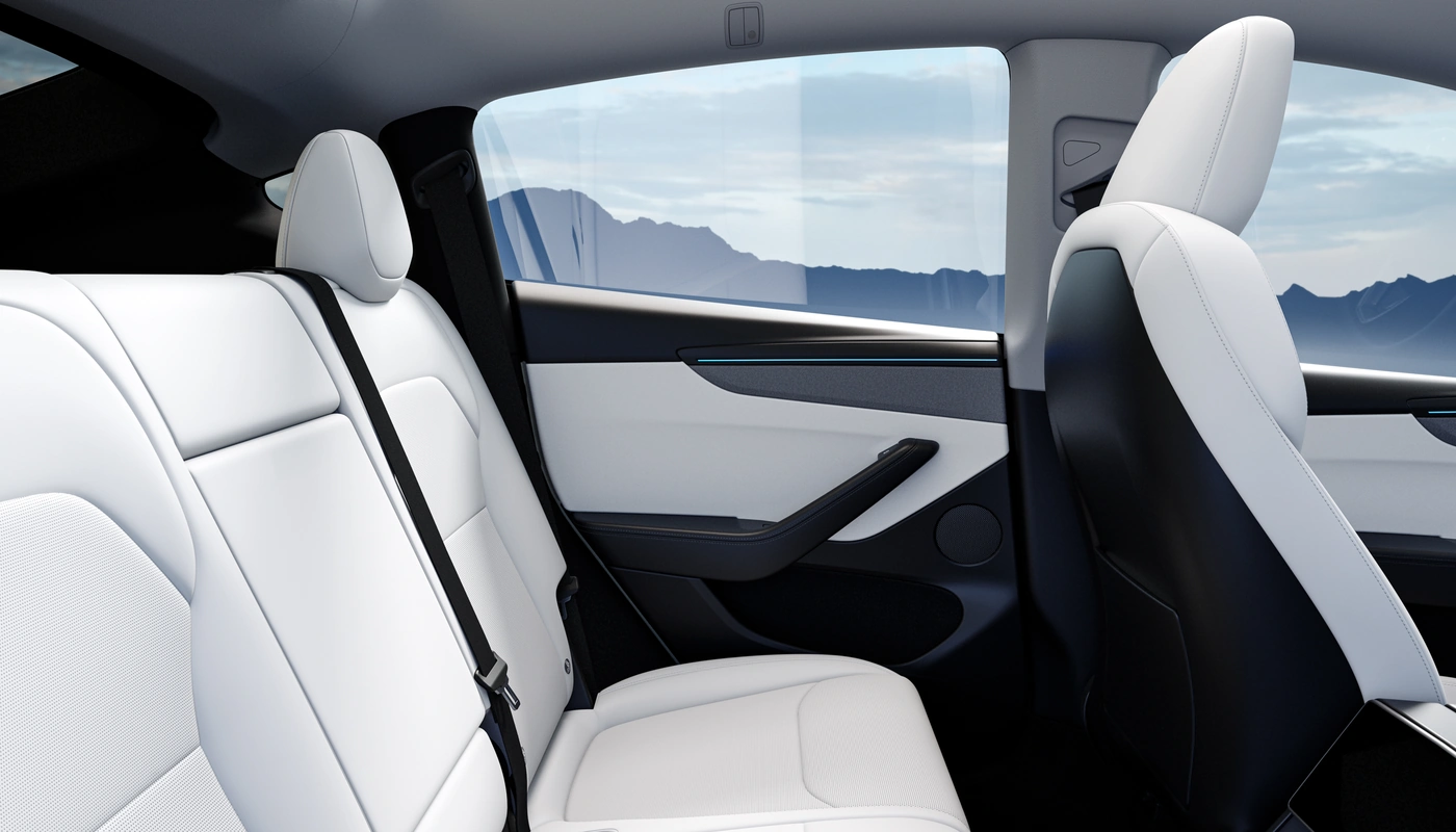 Tesla Model Y - Interior Asientos Traseros