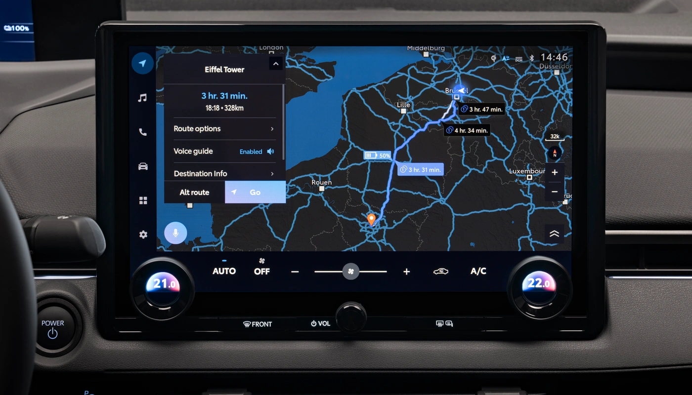 Toyota Bz4x - Interior Pantalla Central