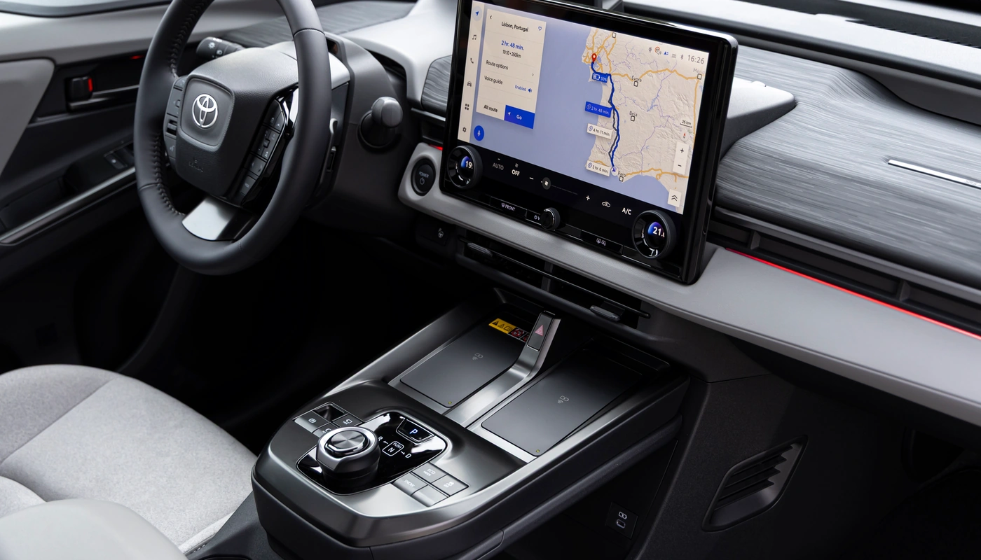 Toyota C Hr - Interior Pantalla Central Interior Volante Interior Detalle