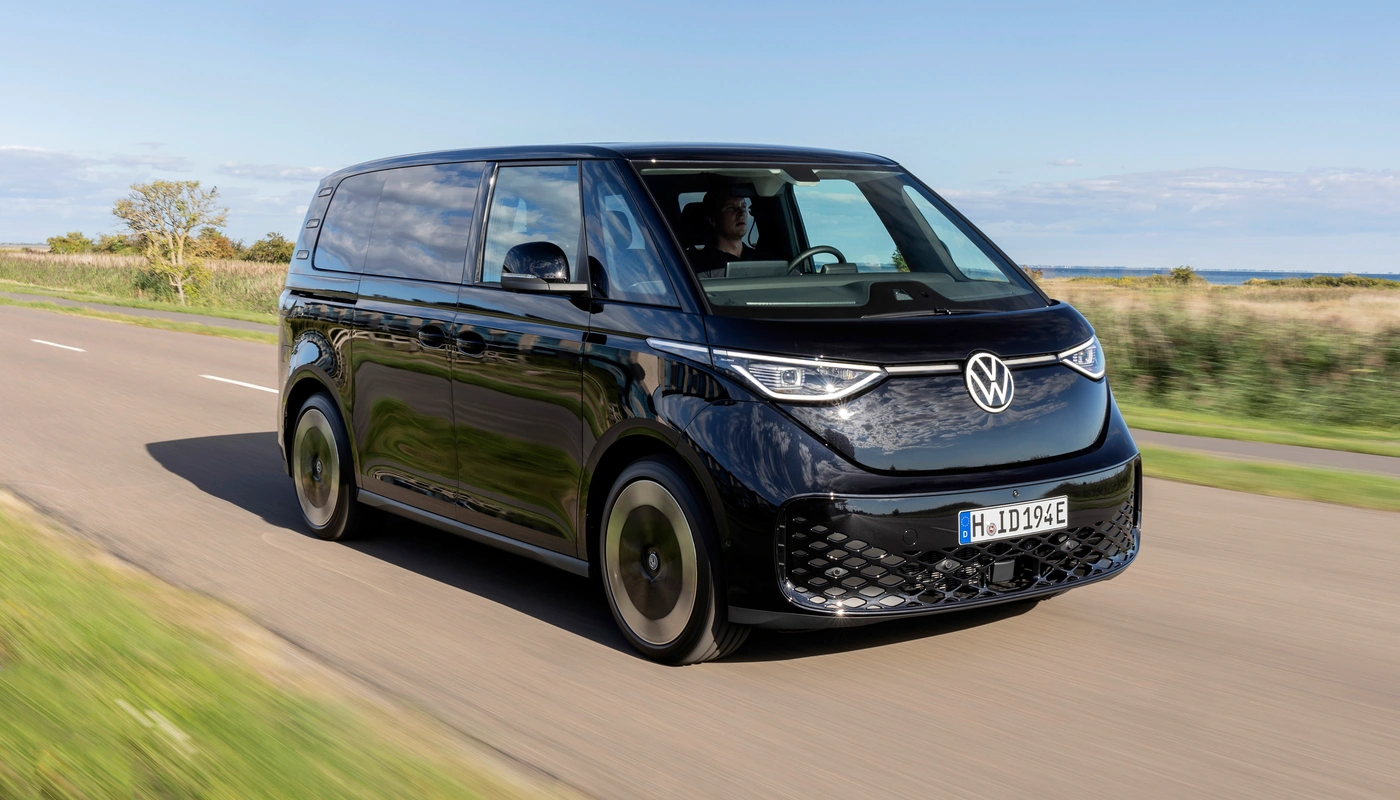 Volkswagen Id Buzz - Contexto Entorno Real Contexto Conduciendo Exterior Frontal Derecha