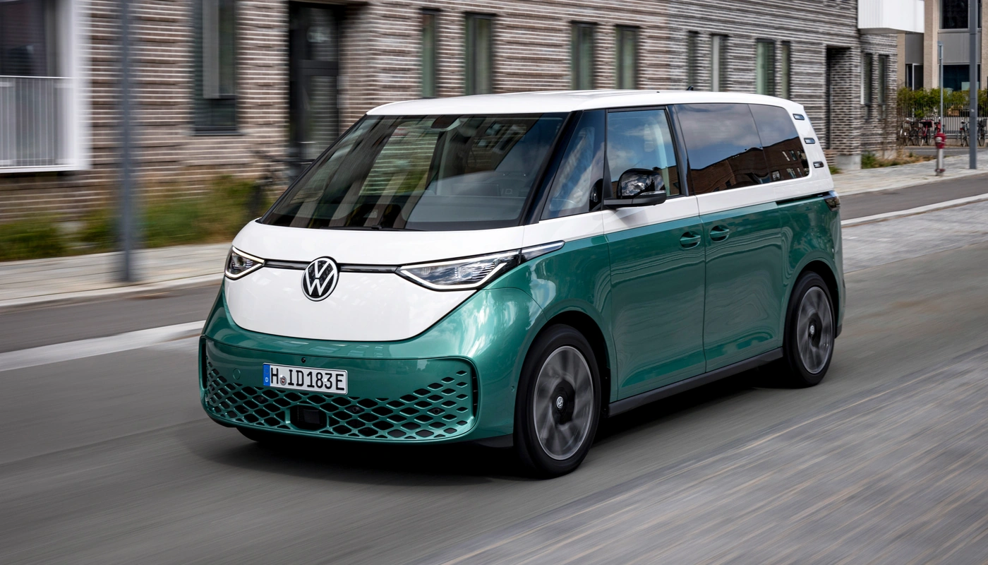 Volkswagen Id Buzz - Contexto Entorno Real Contexto Conduciendo Exterior Frontal Izquierda