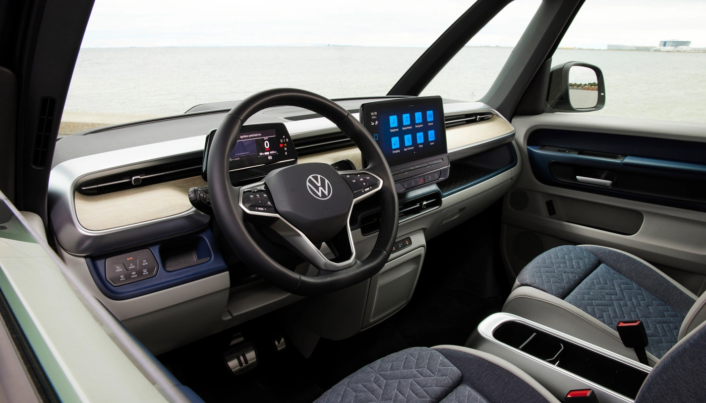 Volkswagen Id Buzz - Interior Asientos Delanteros Interior Pantalla Central Interior Volante