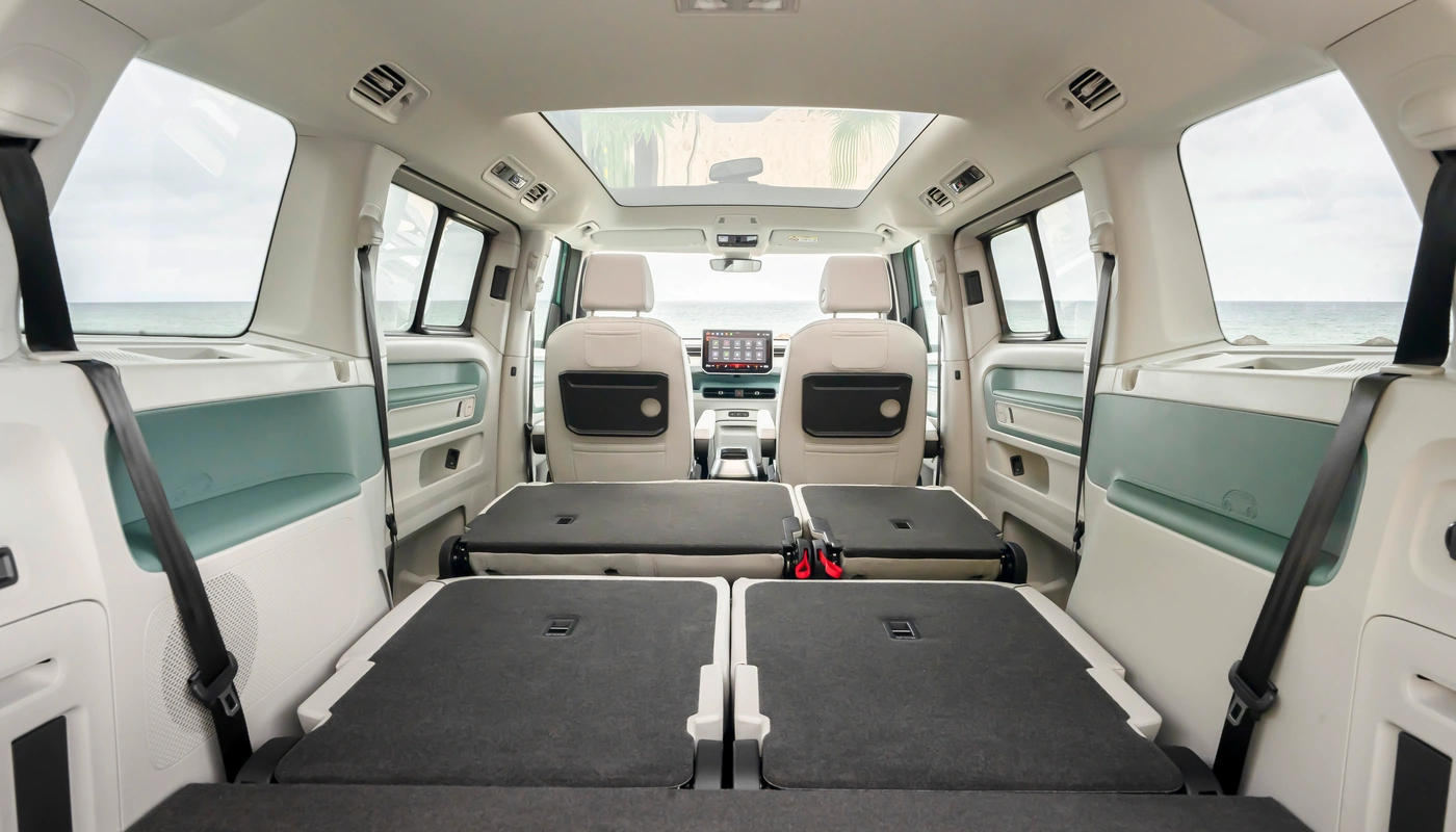 Volkswagen Id Buzz Larga - Interior Detalle Almacenamiento Maletero