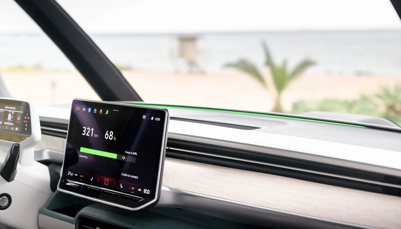 Volkswagen Id Buzz Larga - Interior Pantalla Central