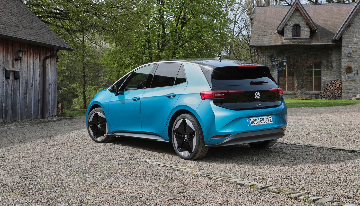 Volkswagen Id3 - Contexto Entorno Real Contexto Aparcado Exterior Trasera Derecha