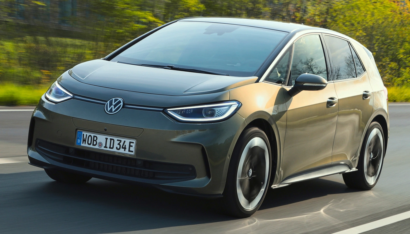 Volkswagen Id3 - Contexto Entorno Real Contexto Conduciendo Exterior Frontal Izquierda