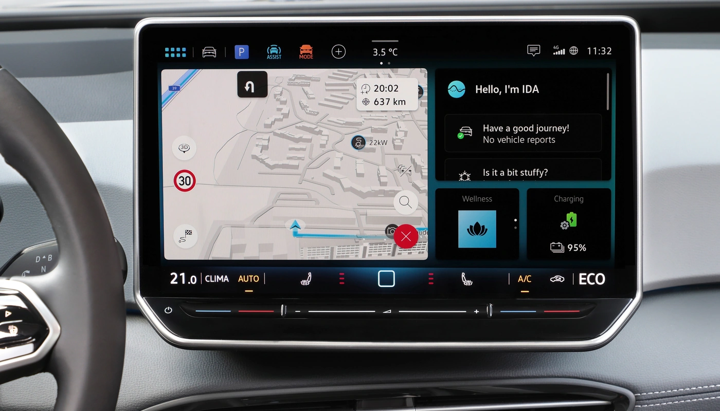 Volkswagen Id3 - Interior Pantalla Central