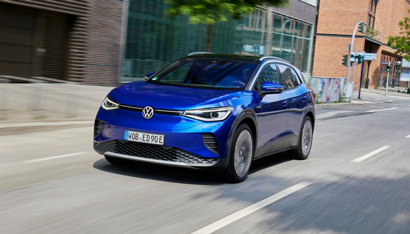 Volkswagen Id4 - Contexto Entorno Real Contexto Conduciendo Exterior Frontal Izquierda