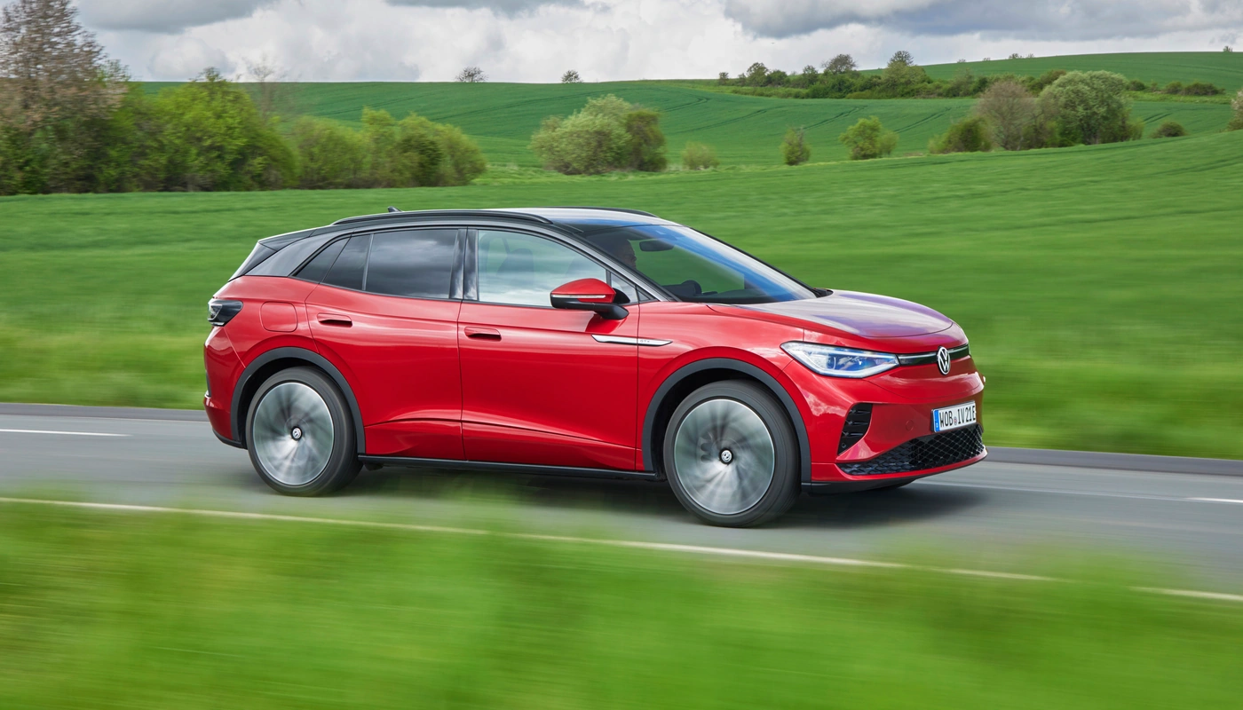 Volkswagen Id4 - Contexto Entorno Real Contexto Conduciendo Exterior Lateral Derecha