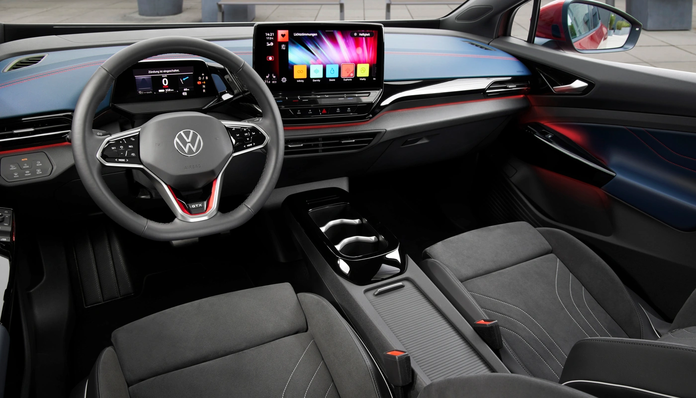 Volkswagen Id4 - Interior Salpicadero Interior Pantalla Central Interior Volante