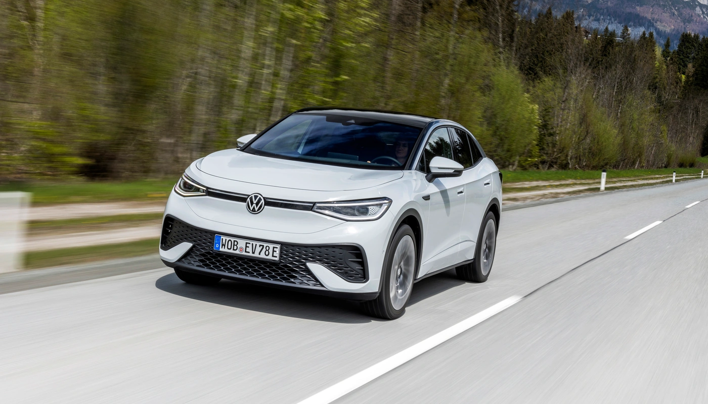 Volkswagen Id5 - Contexto Entorno Real Contexto Conduciendo Exterior Frontal Izquierda