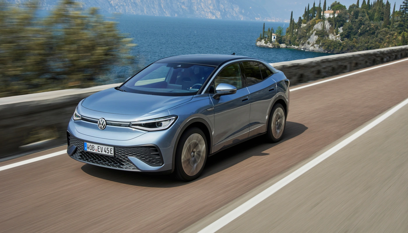 Volkswagen Id5 - Contexto Entorno Real Contexto Conduciendo Exterior Frontal Izquierda