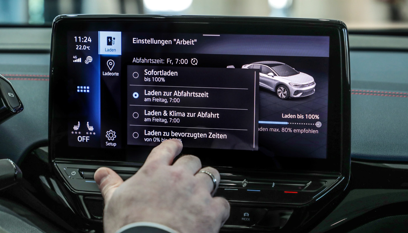 Volkswagen Id5 - Interior Pantalla Central