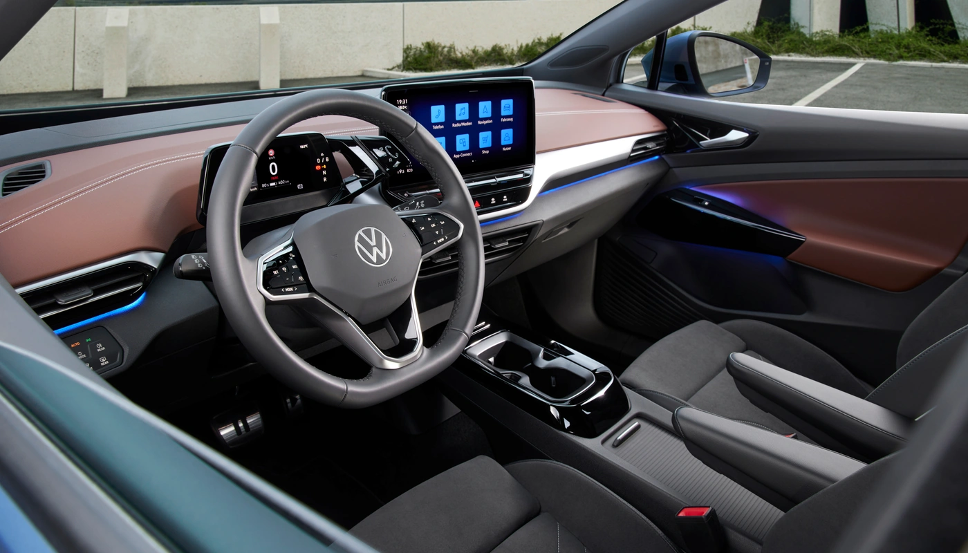 Volkswagen Id5 - Interior Pantalla Central Interior Volante