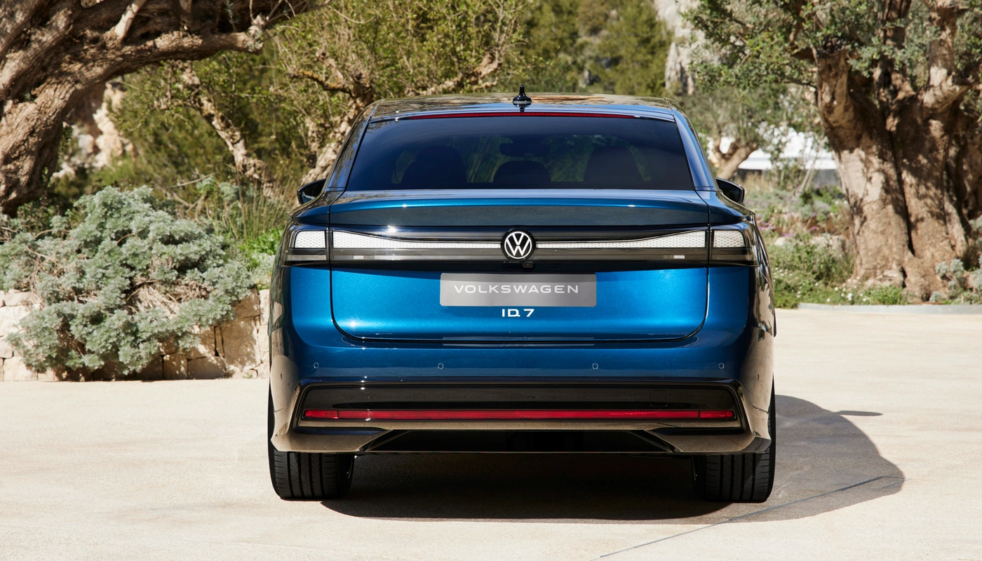 Volkswagen Id7 - Contexto Entorno Real Contexto Aparcado Exterior Trasera