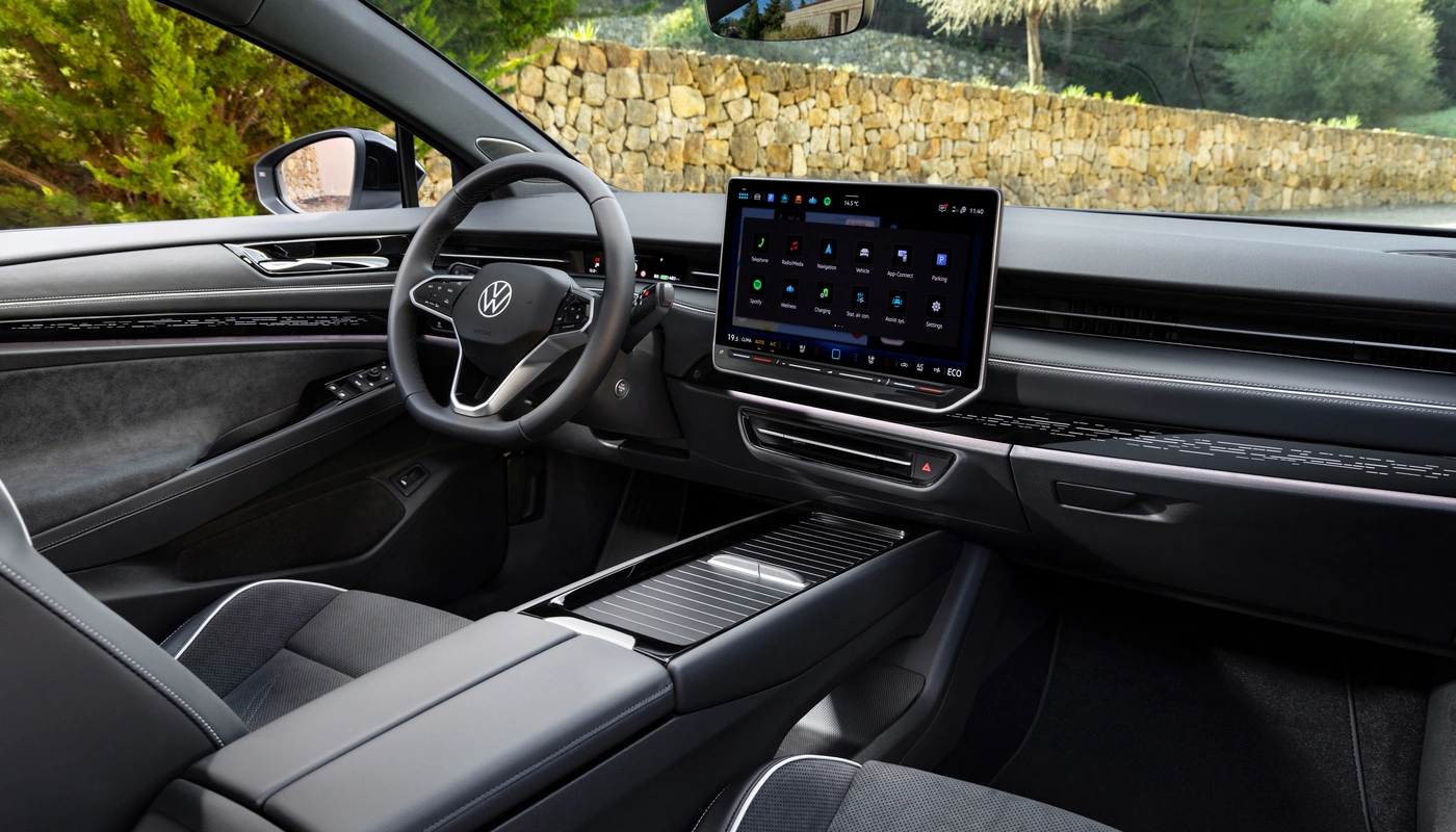 Volkswagen Id7 Tourer - Interior Pantalla Central Interior Volante