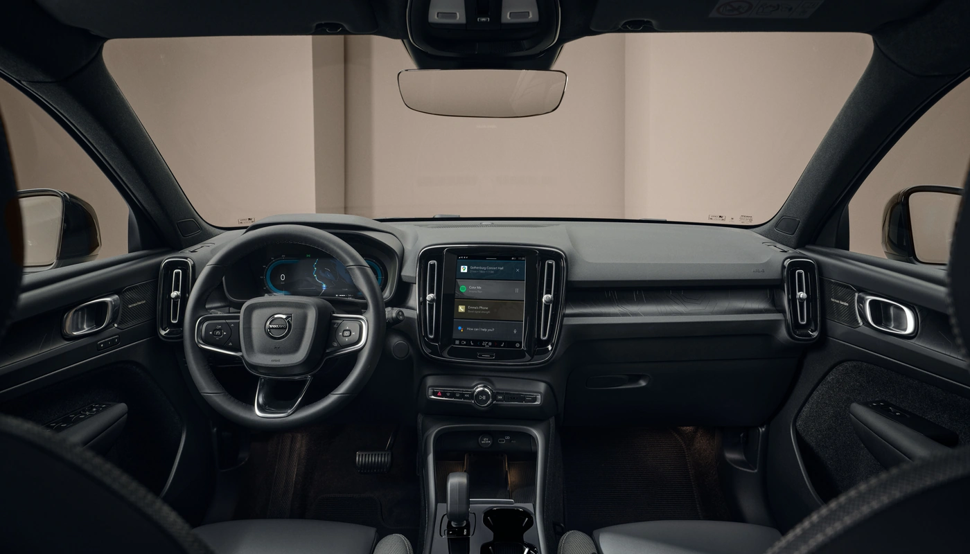 Volvo Ec40 - Interior Salpicadero Interior Pantalla Central Interior Volante Interior Detalle