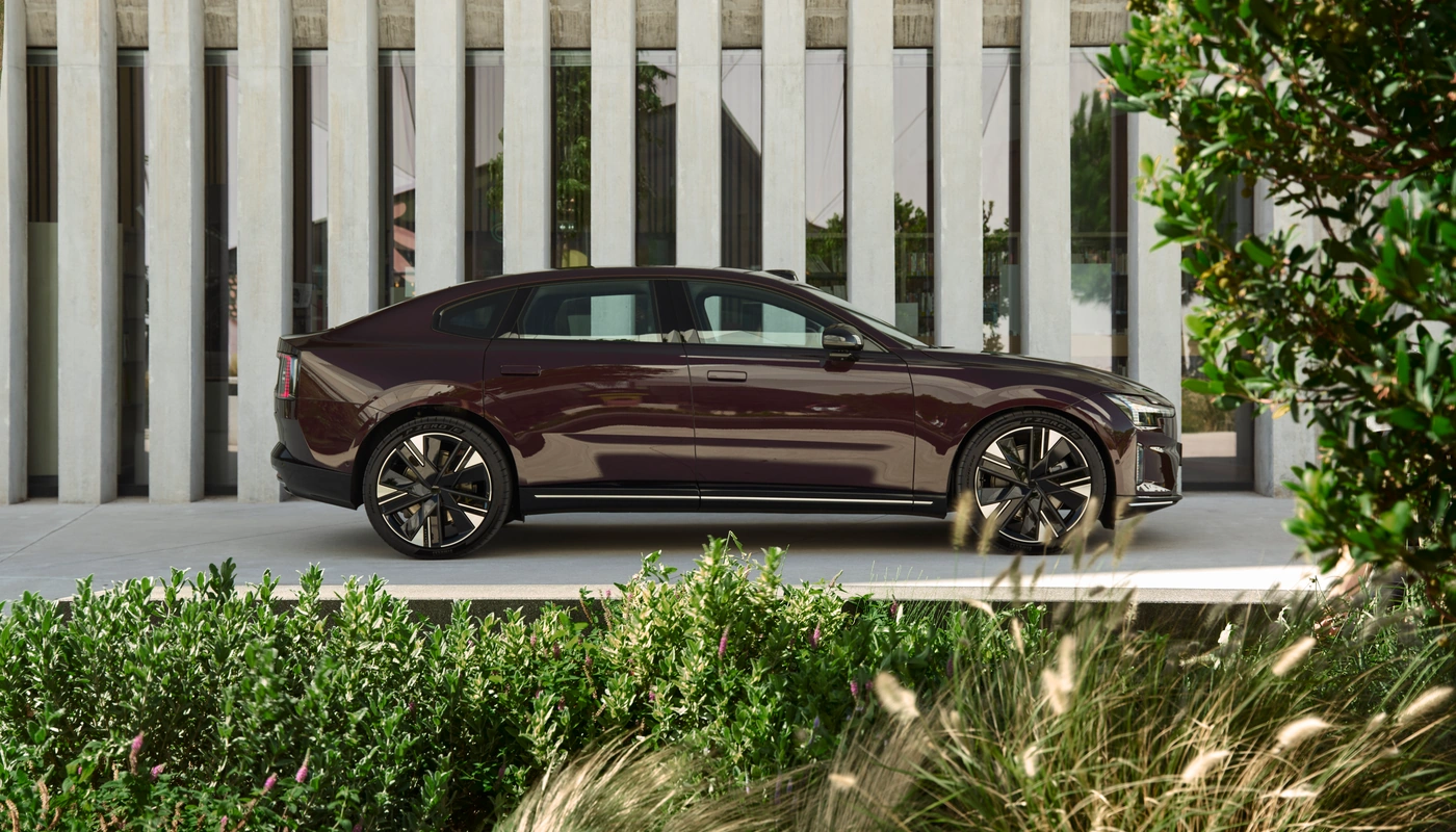 Volvo Es90 - Contexto Entorno Real Contexto Aparcado Exterior Lateral Derecha