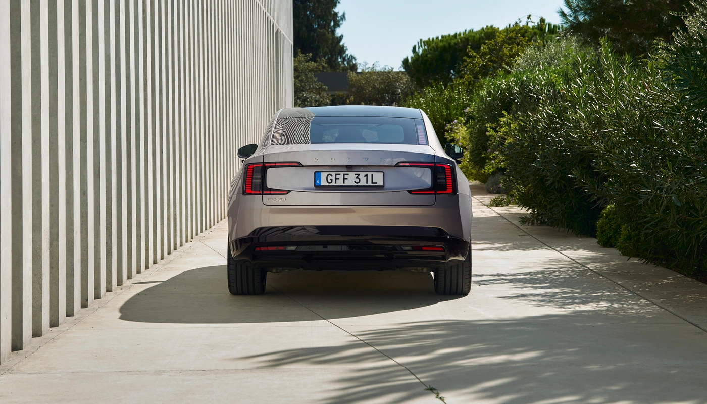 Volvo Es90 - Contexto Entorno Real Contexto Aparcado Exterior Trasera