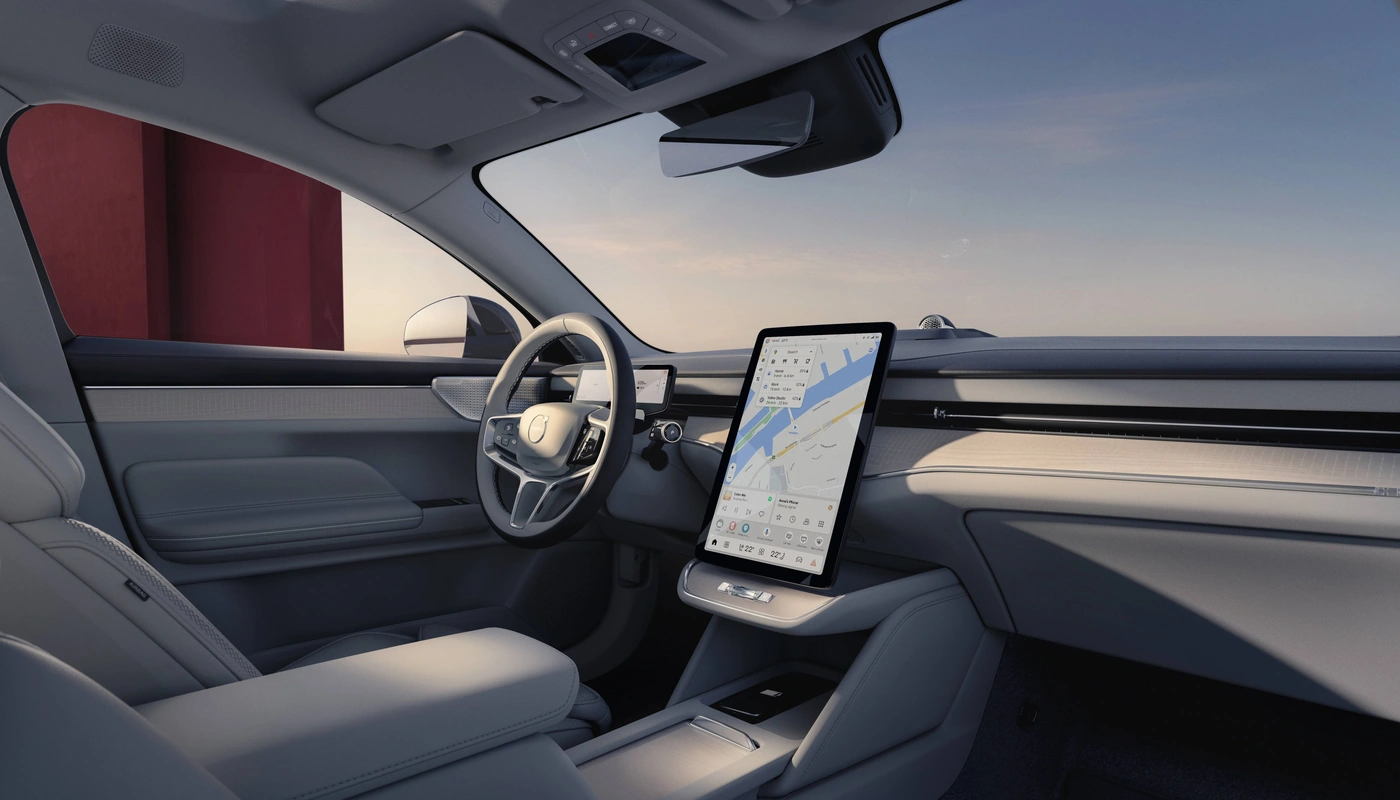 Volvo Es90 - Interior Asientos Delanteros Interior Pantalla Central Interior Volante