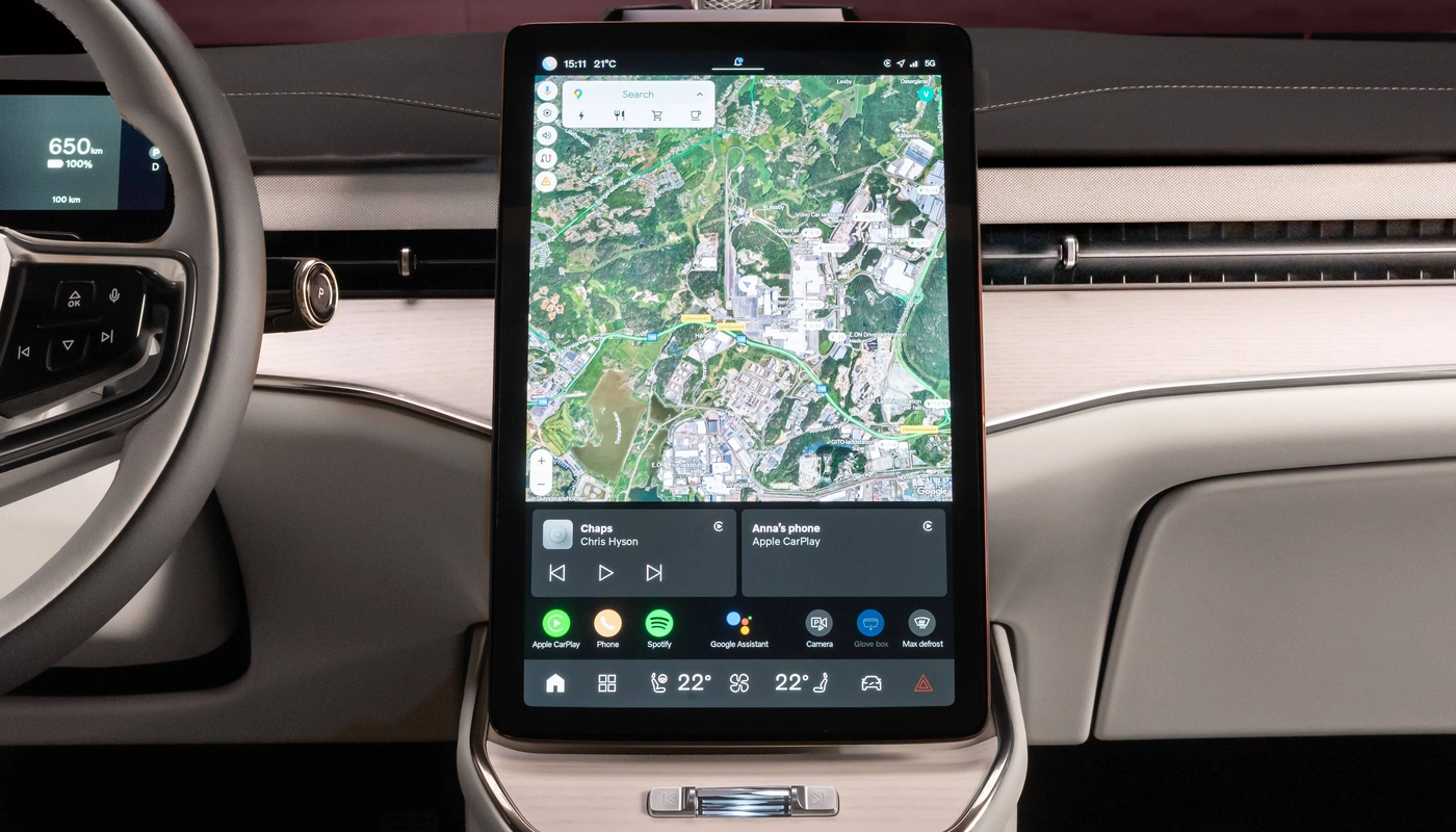 Volvo Es90 - Interior Pantalla Central