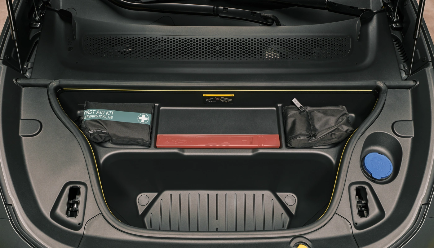 Volvo Ex60 - Almacenamiento Maletero Delantero