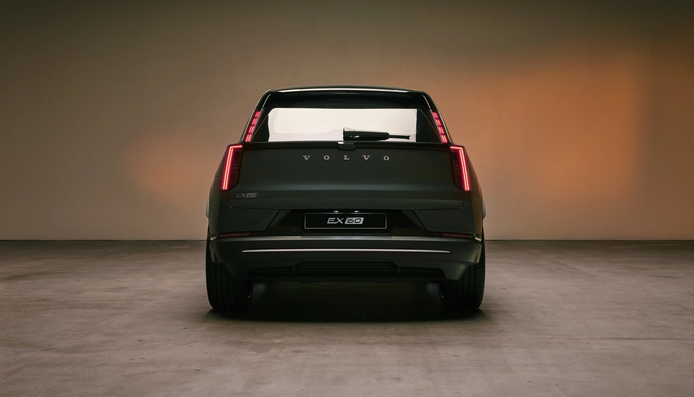 Volvo Ex60 - Contexto Estudio Contexto Aparcado Exterior Trasera