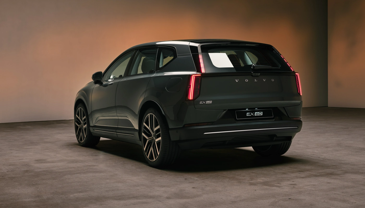 Volvo Ex60 - Contexto Estudio Contexto Aparcado Exterior Trasera Derecha