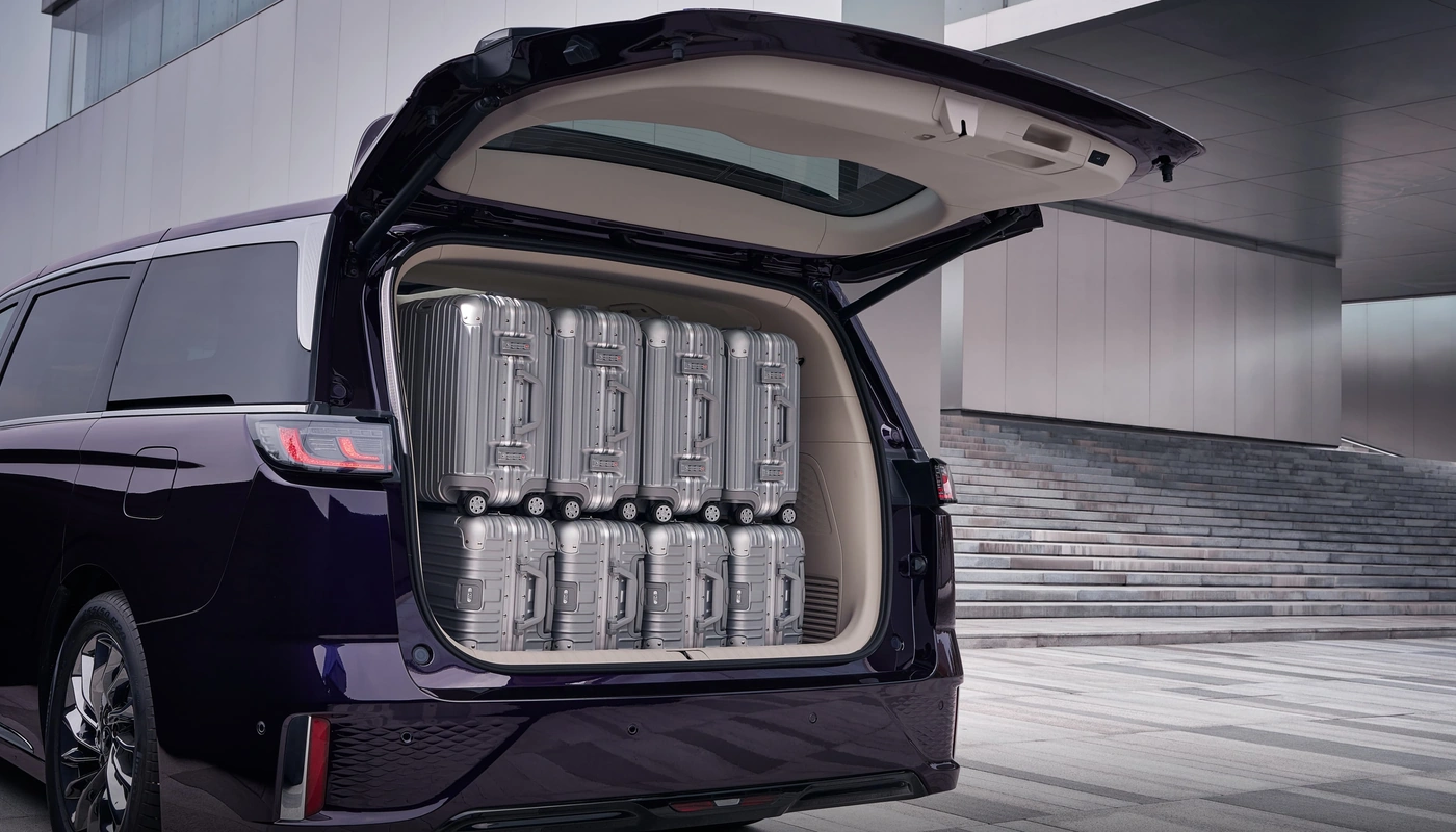 Voyah Dream - Almacenamiento Maletero