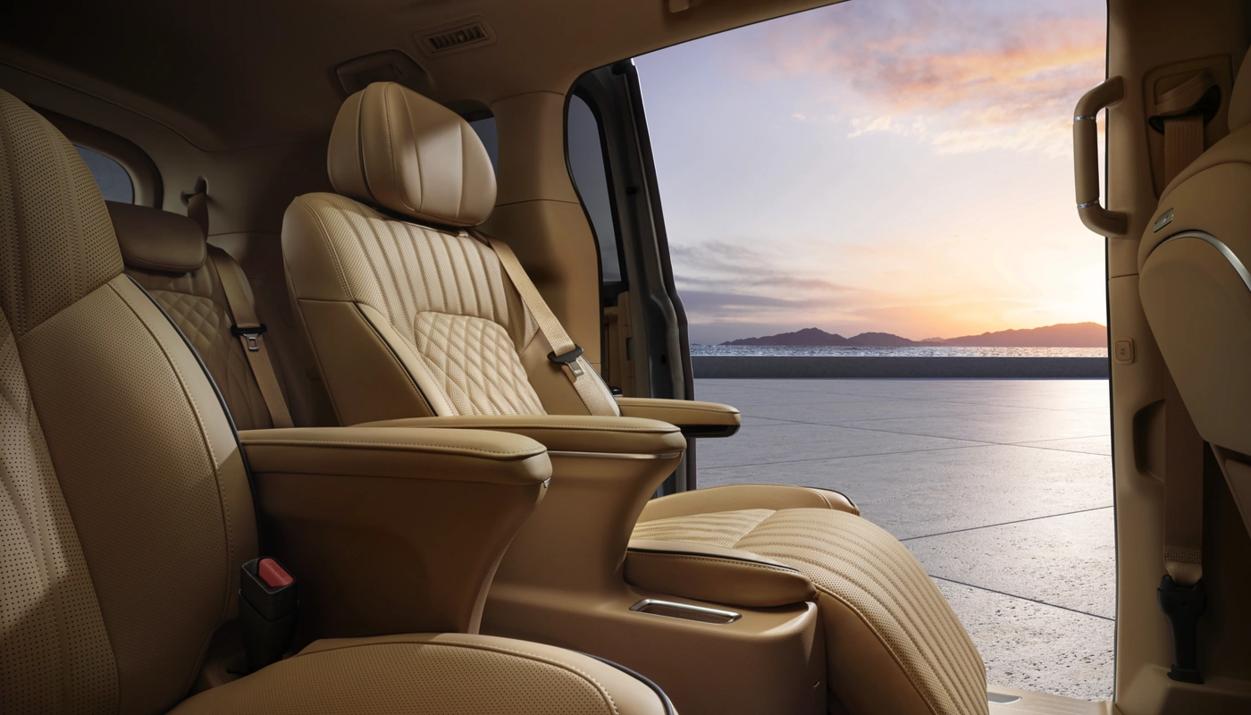 Voyah Dream - Interior Asientos Traseros