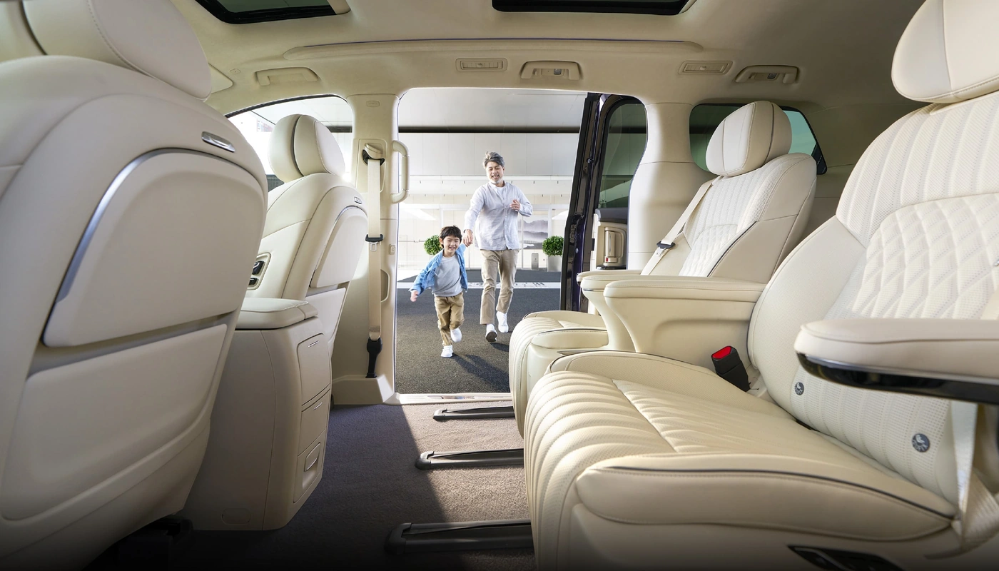 Voyah Dream - Interior Asientos Traseros