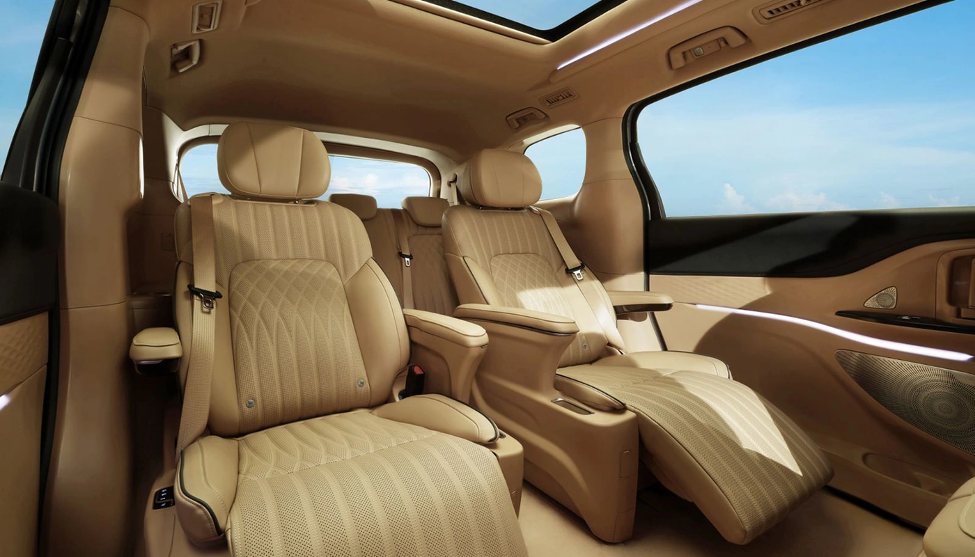 Voyah Dream - Interior Asientos Traseros